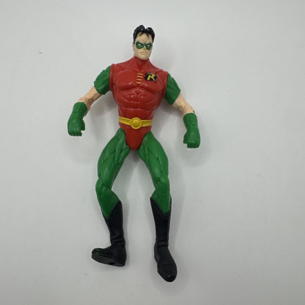 Vintage 1998 Kenner TOTAL JUSTICE‎ ROBIN Action Figure: Batman DC Comics
